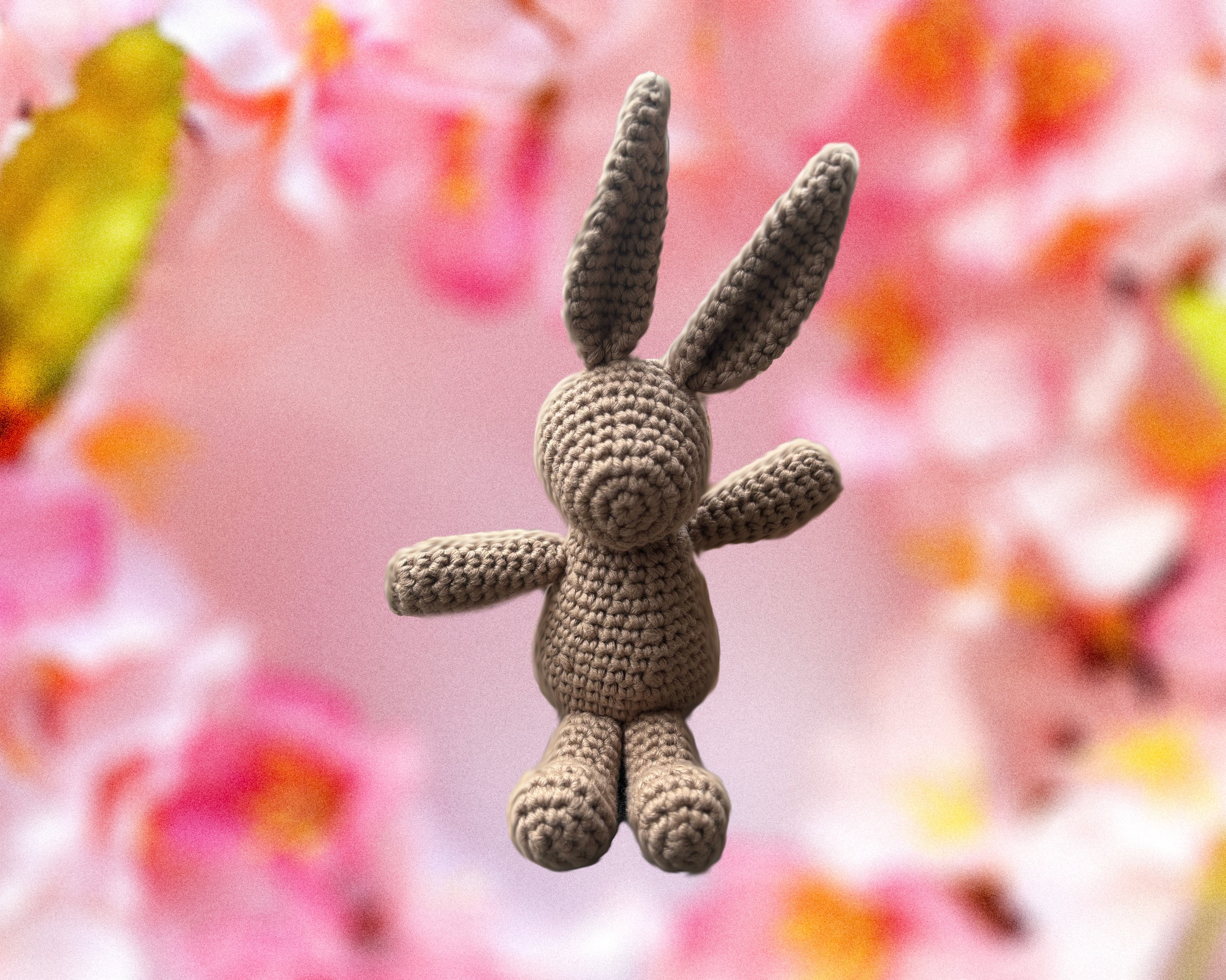 うさぎの編みぐるみ画像