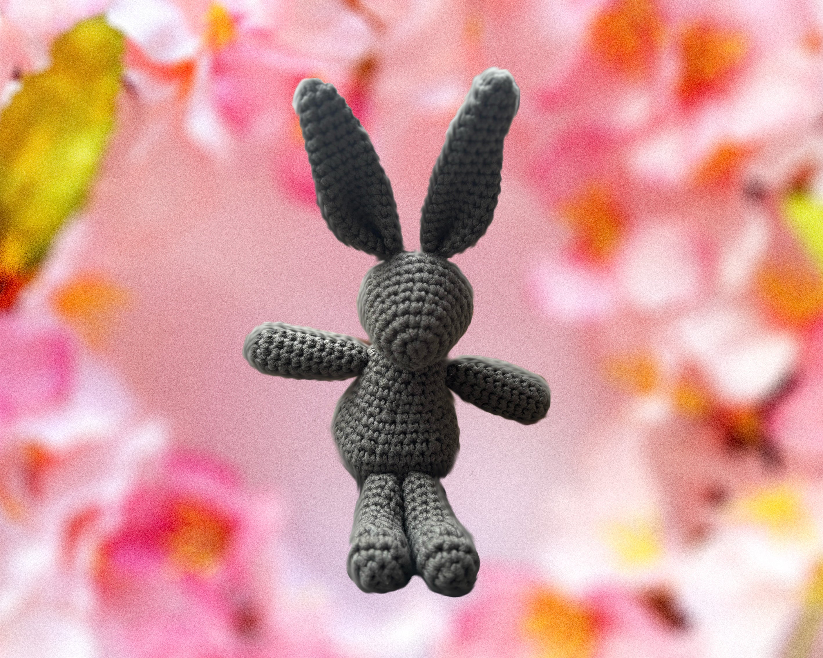 うさぎの編みぐるみ画像