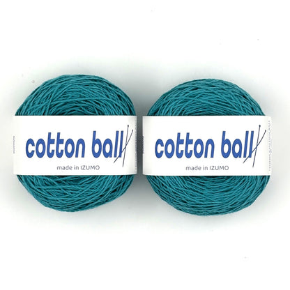 【夏休みセット２】コットンボール青系サマー　summer-set-cotton-ball-blue