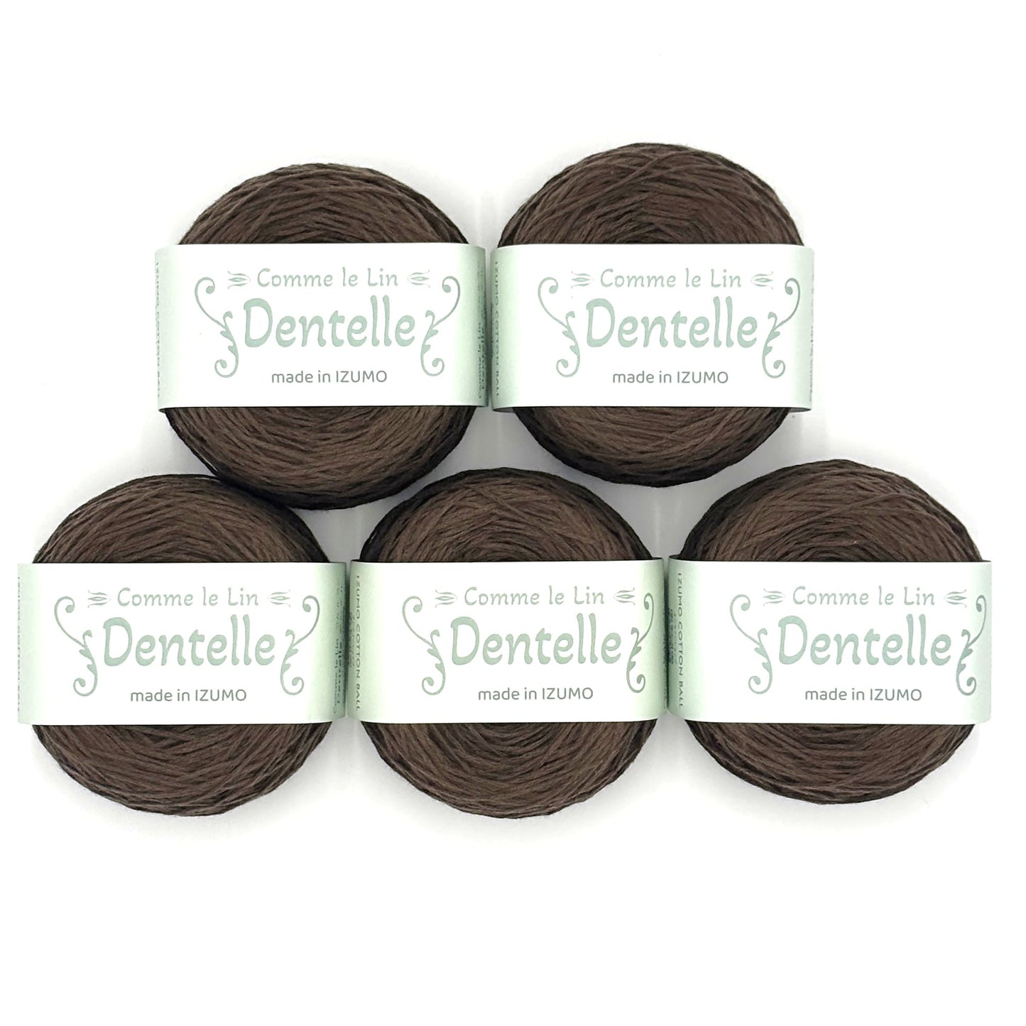【サマーニットフェア】　ダンテル５玉セット　DENTELLE